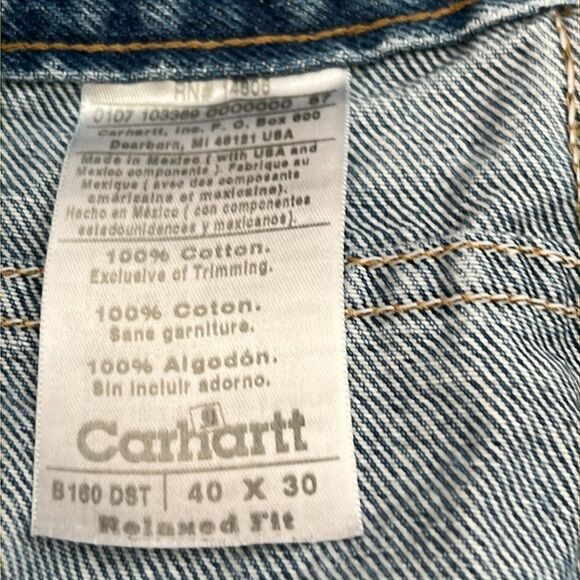 Carhartt Jeans Relaxed Fit 40 x 30 blue - Picture 2 of 10